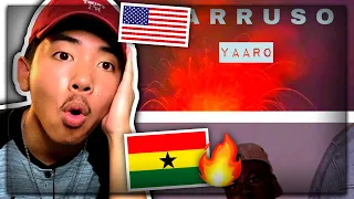 larruso yaaro audio slide american reaction ghana music us usa reacts