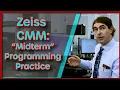 Zeiss CMM Programming Practice
