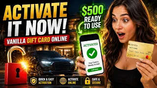 How to activate Vanilla Mastercard gift card online