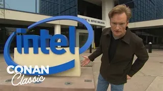 Conan Visits Intel s Headquarters Late Night with Conan O Brien
