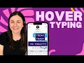 Stop Squinting How to Use Hover Typing on iPhone