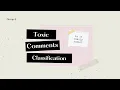 Natural Language Processing Project Toxic Comment Classification