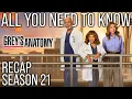 Grey s Anatomy Season 21 Recap Everything You Need Before Season 22