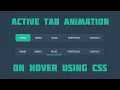 How to create tabs using HTML CSS and JavaScript