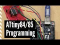 Programming with Arduino Uno ATTinyCore