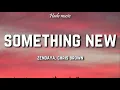 Zendaya - Something New (Lyrics) ft. Chris Brown