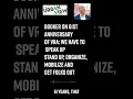 We cannot be silent We cannot be still Organize Mobilize Democracy is not a spectator sport