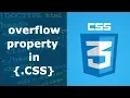 How to use CSS Overfollow - Web Design Bangla Tutorial