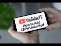 How to Get ESPN Unlimited Free With YouTube TV