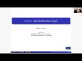 COSC 2336 Data Structures and Algorithms User Defined Data Types