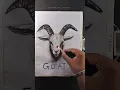Download Lagu How to draw G.O.A.T 👑🐐✏️ #art #artist #cartoon #drawing #satisfying #paint #anime #shorts #hitman