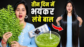 नीम के पत्तो को पीसकर 1 चीज मिलाकर बालों में लगालो | Bal bhayankar Lambe Ghane Ho jaenge #Hair