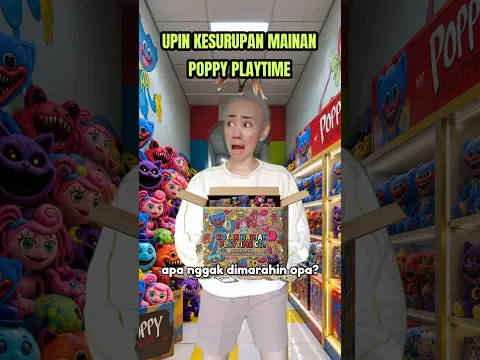 Upin kesurupan mainan poppy playtime #shorts #fyp