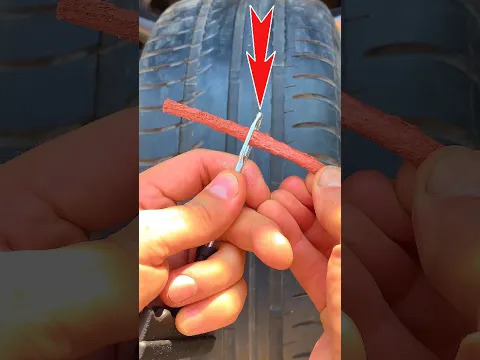 How To Repair A Car Tire With Your Own Hands  #diy#tips #cars