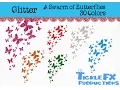 30 Glitter Swarm of Butterflies Vectors in 30 different colors Clip Art Digital Scrapbooking