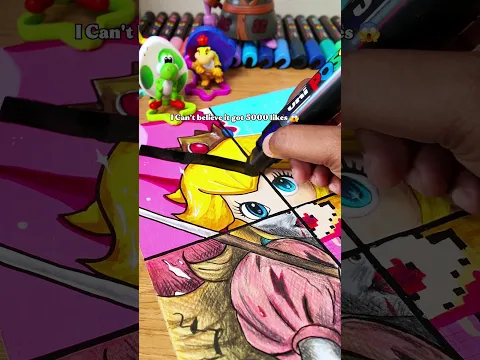 😱I Can't Believe I Destroyed my Drawing for this...✨️ #shorts #drawing #art