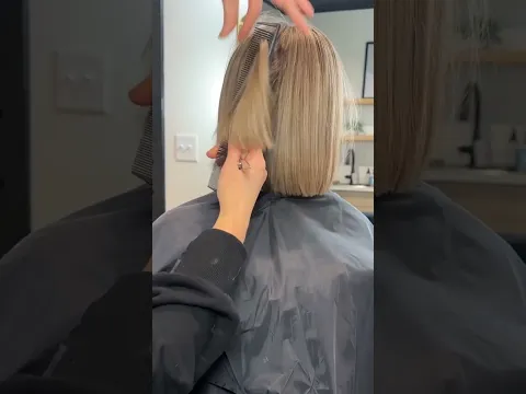 Pointcutting the edge of a haircut