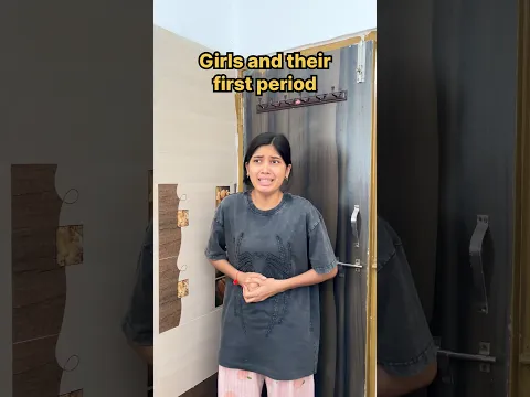 Girls and their first period 😭🤌🏻 #shorts