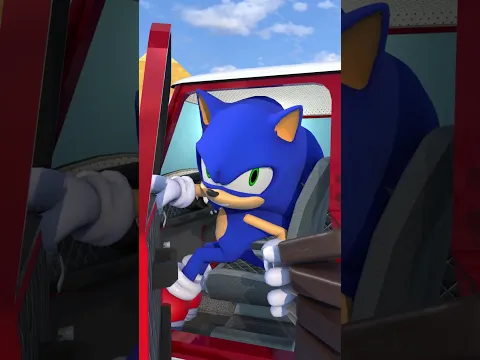 Sonic made the ice cream blocks smaller 😂😂😂 Animation Meme #funny #sonic