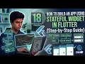 How to Build an App Using Stateful Widget in Flutter