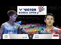 🦾 Epic Battle! 🔥| Jonatan Christie (IND) vs (TPE) Lee C Hao | Korea Open 2025 Badminton MS R16