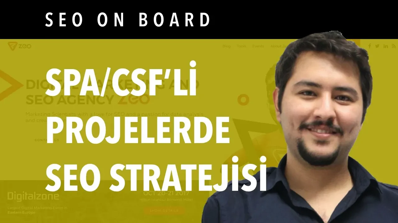 SPA/CSR'li Projelerde SEO Stratejisi