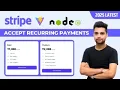 Master Stripe Subscriptions with React Node js Full-Stack Integration Tutorial 2025