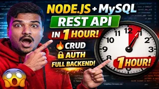 Node js MySQL Full Stack Backend Project That Gets You Hired