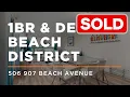 SOLD 506 907 Beach Ave - Yaletown Condo For Sale