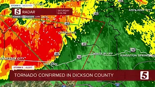 WTVF NewsChannel 5 Nashville Tornado Coverage August 21st 2021