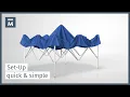 How to Set Up a Canopy Tent - Instructions Mastertent