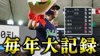 毎年のように大記録を達成するヘ・タクソ！ ヤクルトでも無双状態へ...  能力オール1の選手がプロに挑戦する物語 #16【プロスピ2025】【スタープレイヤー】【アカgames】