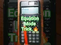 Solve Equation with Casio fx-991ES Plus Easy Method