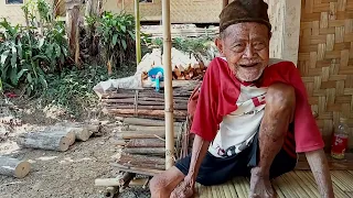 mr abah kardi and mrs een live a simple life in a house on stilts in sukabumi district indonesia