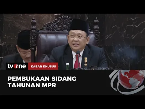 Bambang Soesatyo Buka Sidang Tahunan MPR