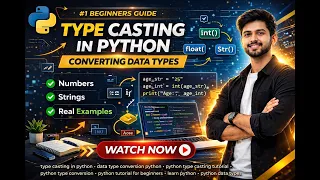 Python Type Casting Tutorial Convert int float str Easily