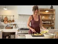 Baking breathing an unhurried summer day in our French home