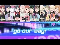 Lagu Go Our Way!- Nijigasaki- [FULL] (ROM/ENG/KAN) [LYRICS + COLOR CODED] Love Live!