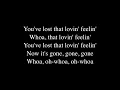 You've Lost That Lovin' Feeling - Hall and Oates : Lyrics