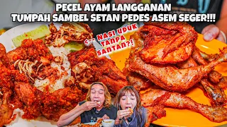 PECEL AYAM TUMPAH SAMBEL SETAN PEDES ASEM SEGER