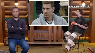 CABINE DESCOMPRESSÃO JUNINHO FICA SEM CHÃO AO SABER Q SACHA É O FAVORITO E SURTA AO VIVO A FAZENDA
