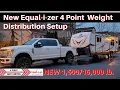 Setting up NEW Equalizer 1 000 lb WD Hitch - 4 Point Sway Control