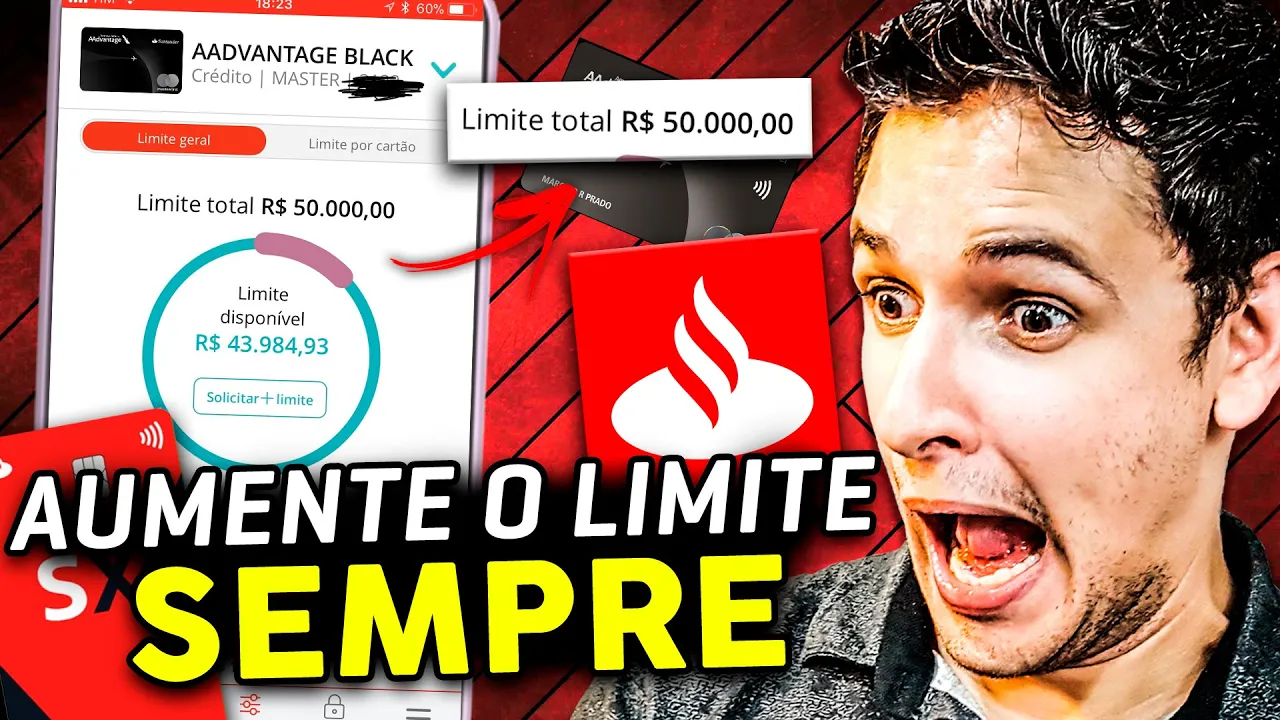 ???? Como Aumentar SEMPRE o Limite do Cartão Santander de Forma Simples [SEM ENROLAÇÃO!]