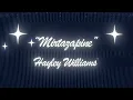 Hayley Williams - Mirtazapine (Official Karaoke Lyric Video)