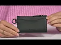 COACH Zip Card Case in Burnished Leather SKU 9931080