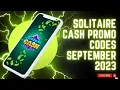Solitaire cash promo codes September 2023