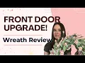 This Wreath Instantly Upgraded My Front Door Honest Review
