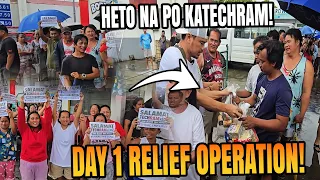 Yes! Day 1 Relief Operation! Sobrang Saya Po Nila kaTechRAM!