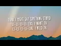 Jonas Blue, AWA - Something Stupid (Lyrics)
