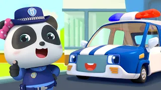 ضابط الشرطة اغاني وكرتون الوظائف للاطفال بيبي باص BabyBus Arabic 